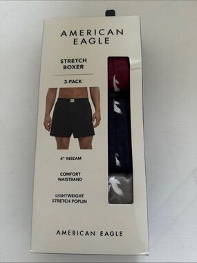 American Eagle Boxers Mens XS 3 Pack